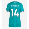 Liverpool Federico Chiesa #14 Tredjedrakt Kvinner 2025-26 Kortermet